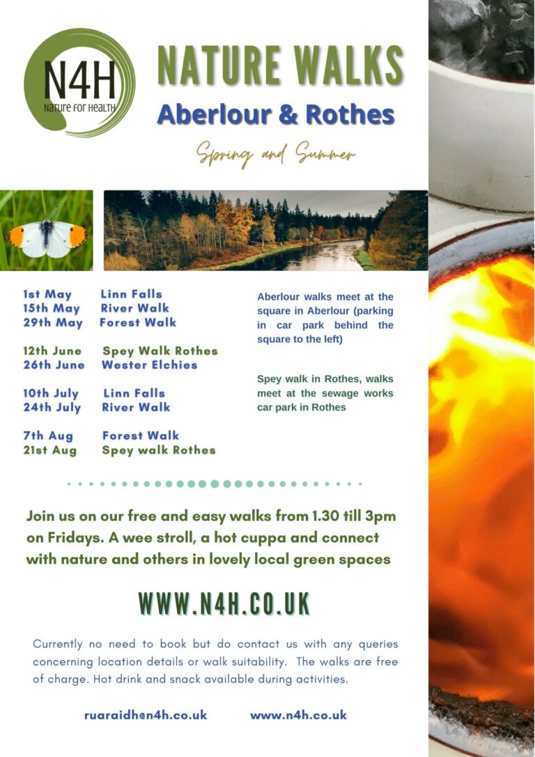 Aberlour Nature Walks 2026 Summer