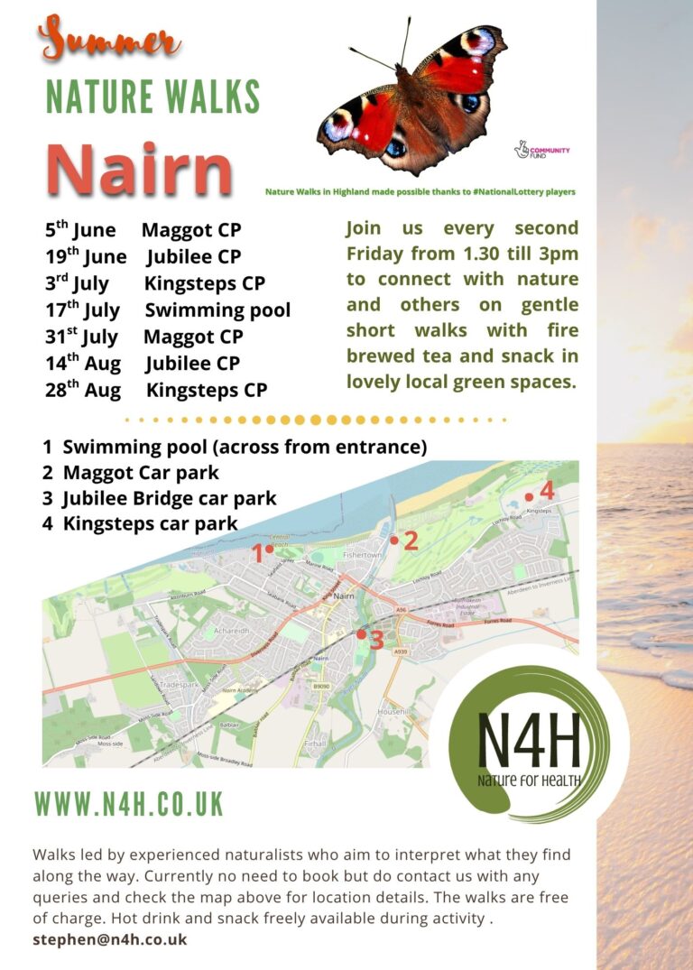Nairn Nature walk dates